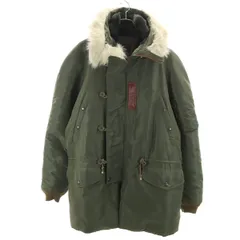 CAB CLOTHING キャブクロージング N-3 フライトジャケット L カーキ メンズ 古着