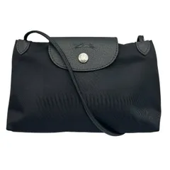 LONGCHANP ロンシャン プリアージュ ネオ ショルダーバッグ 鞄 バッグ 斜め掛け ミニ 小さめ レディース ブラック 中古 W４