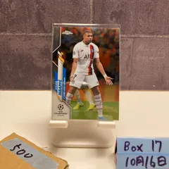 2019-20 Topps Chrome Kylian Mbappe Paris Saint-Germain UEFA Champions League カード