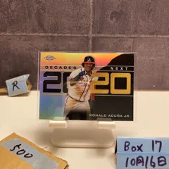 2020 Topps Chrome Ronald Acuna Jr. Atlanta Braves Decades Next Refractor カード