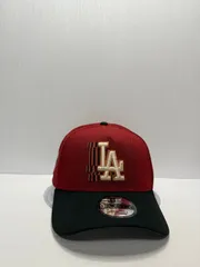 Newera ロサンゼルスドジャース 40thアニバーサリー 9forty A-FRAME スナップバックキャップ ツートンカラー