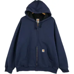 古着 カーハート Carhartt スウェットフルジップパーカー メンズXL相当/eaa598892