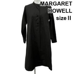 極美品・24SS✨マーガレットハウエル コットンシルクポプリンドレス