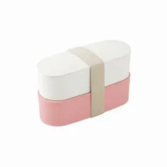 【新品・7営業日以内発送】サーモス THERMOS DJT-601W P フレッシュランチボックス2段 DJT601WP【沖縄離島販売不可】