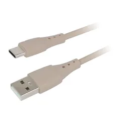 【新品・7営業日以内発送】092165 タイプCケーブル 1m ストレートタイプ モカ【沖縄離島販売不可】