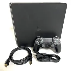 【送料込み】SONY ソニー PlayStation4 ジェットブラック 500GB CUH-2200AB01コントローラー付き　プレイステーション