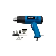 MTK ヒートガン ホットガン ヒートエアガン 強力 2段階風速 600℃ 4種類ノズル付 ホットエアガン 風量切替機能 熱風機 アタッチメント付 三角スクレーバー付 日本語マニュアル付 DIY 修理 補修 乾燥 剥離 加工 HT1800 0