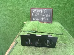 【中古】VW ポロ DBA-6RCBZ エアコン AC スイッチパネル 6R0820045G 自社品番250499