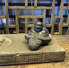 福鹿 香炉 陶磁器 装飾品 工芸品 美術品 置物gy1216 - メルカリ