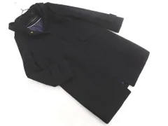 green label relaxing グリーンレーベルリラクシング ユナイテッドアローズ ウール混 フード ノーカラー コート size38/紺 ◇■ レディース