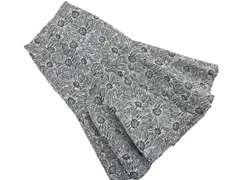 Mystrada マイストラーダ 花柄 マーメイド スカート size38/グレー ■■ レディース