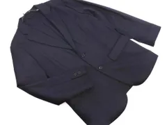 SHIPS シップス ウール混 テーラード ジャケット sizeS/濃紺 ◇■ メンズ
