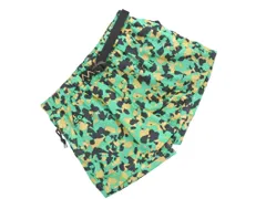 NIKE ナイキ ACG ナイロン 総柄 ショート パンツ sizeS/緑 ■◆ レディース