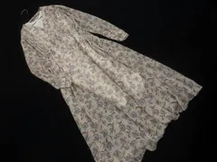 ELENDEEK エレンディーク シフォン 花柄 シャツ ワンピース size1/白 ■◇ レディース