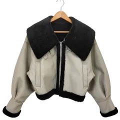 ムルーア MURUA フェイクムートンジャケット ショート丈 レディース FREE 