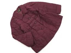 Leilian レリアン 大きいサイズ キルティング ジャケット size13プラス/えんじ ◇■ レディース