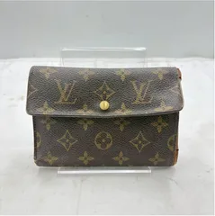 【‼️✨大幅値下げ✨‼️】ルイヴィトン モノグラム 二つ折り財布 フランス製 ジャンク 現状品