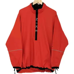 ナイキ NIKE 90s ハーフジップ ナイロン プルオーバー メンズ import：L 