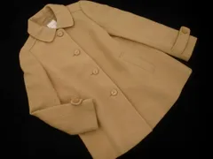 KUMIKYOKU 組曲 ウール100% ハーフ コート size2/ベージュ ◇■ レディース