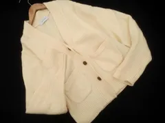 ADAM ET ROPE' アダムエロペ カーディガン sizeF/アイボリー ◇■ レディース