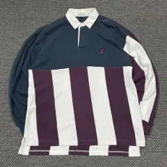 アイジョッド 刺繍 ロゴ ラグビー Tシャツ v0337