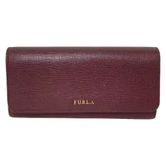 FURLA(フルラ) 長財布 - ボルドー レザー