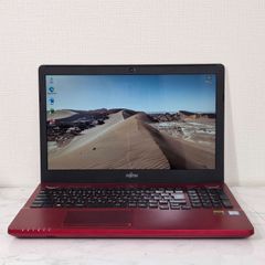 爆速SSD500&メモリ16✨i7☆大人気赤PC♪ブルーレイ&カメラ！Win11