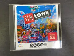 PCゲーム シムタウン SIM TOWN 日本語版 Windows95対応 CD-ROM レトロゲーム