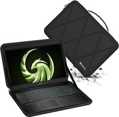 Smatree 하드 EVA 보호 슬리브 케이스 17.3 인치 MSI Alpha C7V 시리즈, 17.3 인치 MSI Raider GE76/GE77 HX 노트북, (Black, For MSI 17.3 인치 (M129-1))