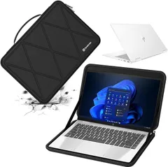 Smatree ハードEVA保護スリーブケース 13.3インチ HP EliteBook 630 G9/G10 Notebook PCなど 防水 (Black-For HP 13.3インチ,  For HP 13.3インチ(X8030))