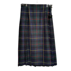 O'NEIL of DUBLIN ■■ ③④ ラップチェックスカート レディース グリーン GB12