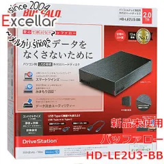 BUFFALO HDD2TB【3個セット】新品未使用品 楽天ビック｜BUFFALO｜バッファロー HD-CD4U3-BA 外付けHDD ブラック