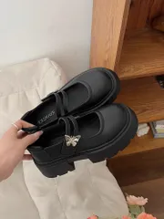 【送料無料】ブラック ラウンドトゥ ブロックヒール 厚底 パンプス 2025新作 秋冬 マルチコーデ おしゃれ フォーマル パーティー イベント 特別な日 大人可愛い 清楚系