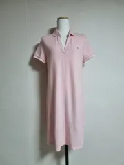 OP120トミーヒルフィガー ピンク 半袖 ONE PIECE