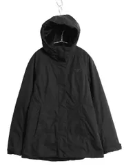 【お得なクーポン配布中!】 US企画 ノースフェイス ダウン パーカー ジャケット レディース M / マンパ  550 フィル ジャンパー フルジップ フリース ライナー 付き 黒