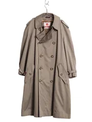 【お得なクーポン配布中!】 80s バラクータ トレンチ コート 36 メンズ S 程 古着 ヴィンテージ ロングコート スプリング チェック ライナー付き カジュアル トラッド