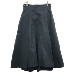 3.1 Phillip Lim スリーワンフィリップリム タックフレアスカート  ブラック 0のサムネイル