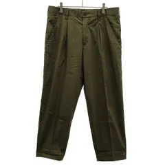 Yohji Yamamoto COSTUME D'HOMME ヨウジヤマモト コスチュームドオム 17SS コットンポリタックスラックスパンツ HD-P89-064 カーキ 4のサムネイル