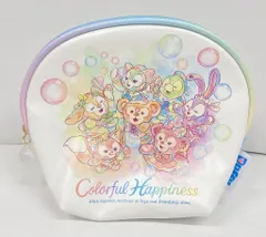 東京ディズニーシー ポーチ Duffy and Friends Colorful Happiness 20周年