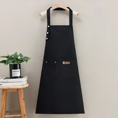 エプロン シンプル べ－シック 保育士 H型 防水 前掛け 肩掛け 無地 カフェエプロン 業務用 家庭用 作業用 料理 男女兼用 かぶり おしゃれ ワンピース メンズ レディース カフェ