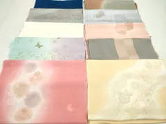 平和屋着物☆和装小物 帯揚げ10枚セット 丹後ちりめん 正絹 逸品