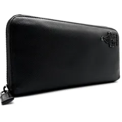 【美品】PRADA サフィアーノトラベル レザー 長財布 ポーター 中古・古着通販】PRADA (プラダ) PORTER (ポーター) サフィアーノ 長