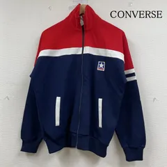 コンバース 80s ジャージ トラックジャケット フルジップアップ ロゴ 刺繍 メンズ L ISItems【USED】【古着】【中古】50149167