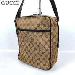GUCCI グッチ ショルダーバッグ GGキャンバス ベージュ 018-1604 メンズ レディース ユニセックス 斜め掛け クロスボディ