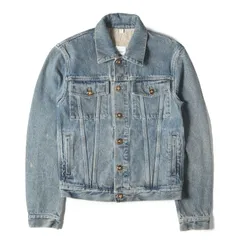 BURBERRY バーバリー ジャケット インディゴ サイズ:44 | ヴィンテージ加工 デザインボタン デニム トラッカー ジャケット | アウター Gジャン ブルゾン 上着【メンズ】【中古】のサムネイル