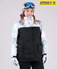 【2526】新品 ROXY ロキシー スノーボード ウェア ジャケット レディース ROXY JETTY BLOCK JK ムラサキスポーツ 25-26モデル MX J18