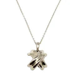 TIFFANY&Co. ティファニー シグネチャークロス ネックレス アクセサリー ジュエリー Sv925 シルバー 小物 レディース