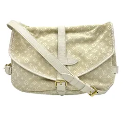 ルイ・ヴィトン LOUIS VUITTON ソミュール30 M95314 アイボリー×GD金具 モノグラムミニラン レディース ショルダーバッグ
