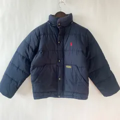【美品】ポロバイラルフローレン　キッズ 140cm  S(8)  ダウンジャケット　ネイビー