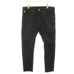 ジースターロウ G-Star RAW D-STAQ 3D SLIM デニムパンツ ジーンズ スキニー W32 L32 黒 ブラック /HN